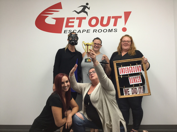 Underground Bunker Featured Photo from GET OUT! Escape Rooms